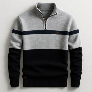 Baptiste | Pull homme avec zip au col