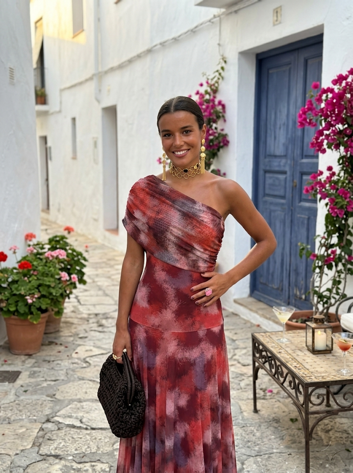 Sarah | Robe Maxi Élégante et Épurée