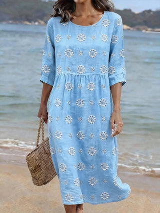 Lucie | Robe imprimée décontractée pour femme
