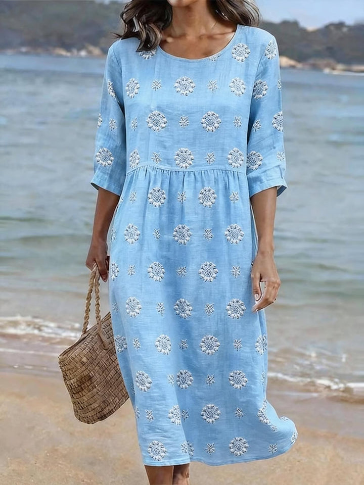 Lucie | Robe imprimée décontractée pour femme