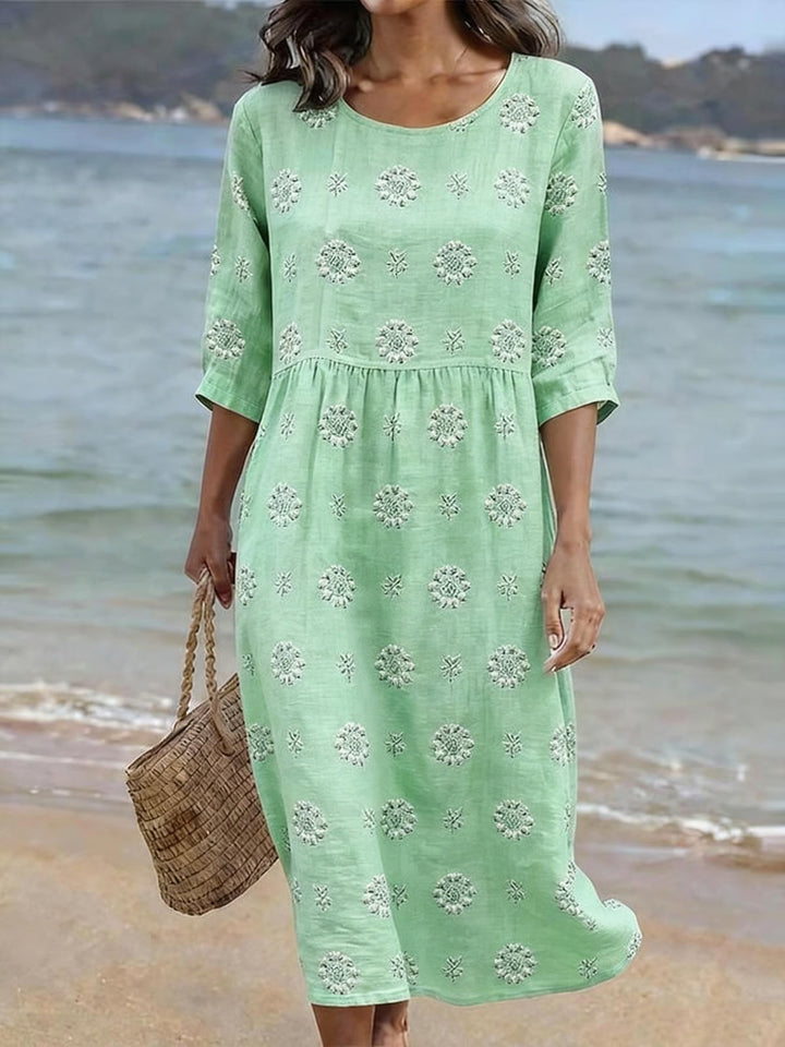 Lucie | Robe imprimée décontractée pour femme