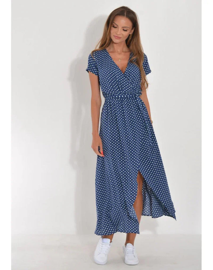 Manon | Robe Élégante à Col V