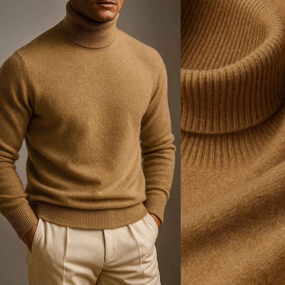 Kevin | Pull à col montant pour homme