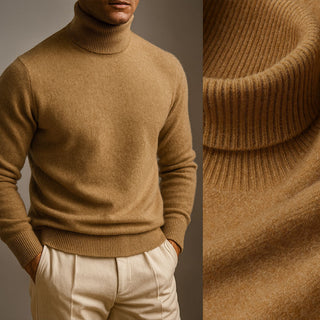Kevin | Pull à col montant pour homme
