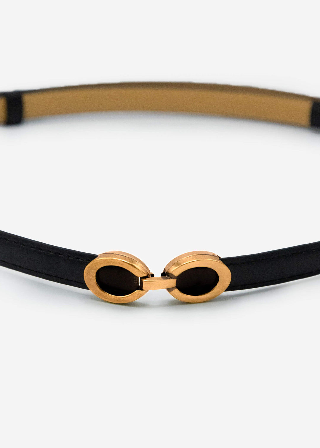 Ceinture ajustable à anneaux — noir