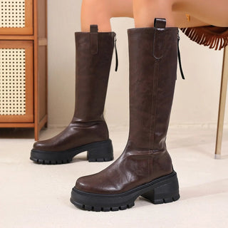 Deanne | Bottes hautes à semelle crantée