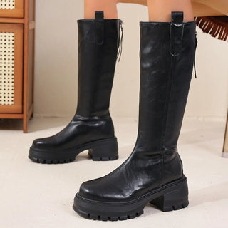 Deanne | Bottes hautes à semelle crantée