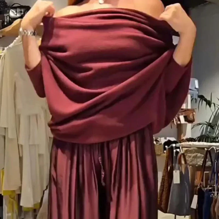 Georgina™ Off-Shoulder Elegant Ensemble