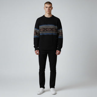 Hugo | Pull en maille nordique pour homme