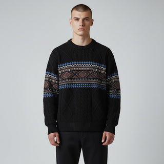 Hugo | Pull en maille nordique pour homme