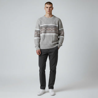 Hugo | Pull en maille nordique pour homme